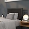 Flash Furniture Bristol Metal Tufted Upholstered Twin Size Headboard in Black Fabric HG-HB1725-T-BK-GG - alternate 1